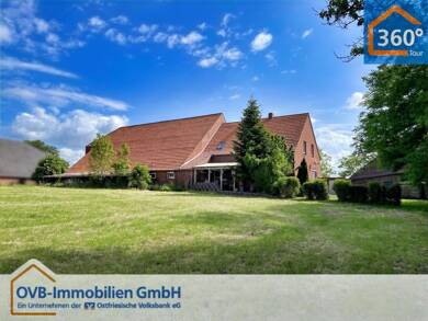 Bauernhaus zum Kauf 239.000 € 5 Zimmer 160 m² 10.534 m² Grundstück Rorichum Moormerland 26802