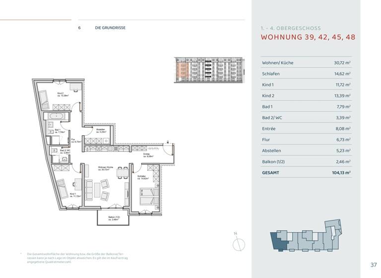 Wohnung zur Miete 1.414 € 4 Zimmer 104,1 m²<br/>Wohnfläche 2.<br/>Geschoss Cichoriusstraße 24b Anger-Crottendorf Leipzig 04318