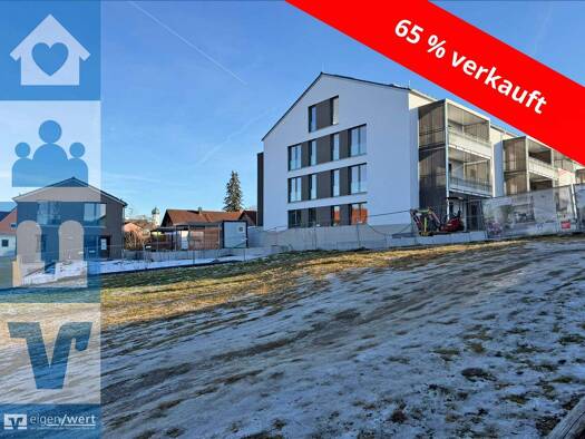 Wohnung zum Kauf - Erstbezug provisionsfrei 609.000 € 3 Zimmer 83,9 m² 1. Geschoss Markt Schwaben 85570