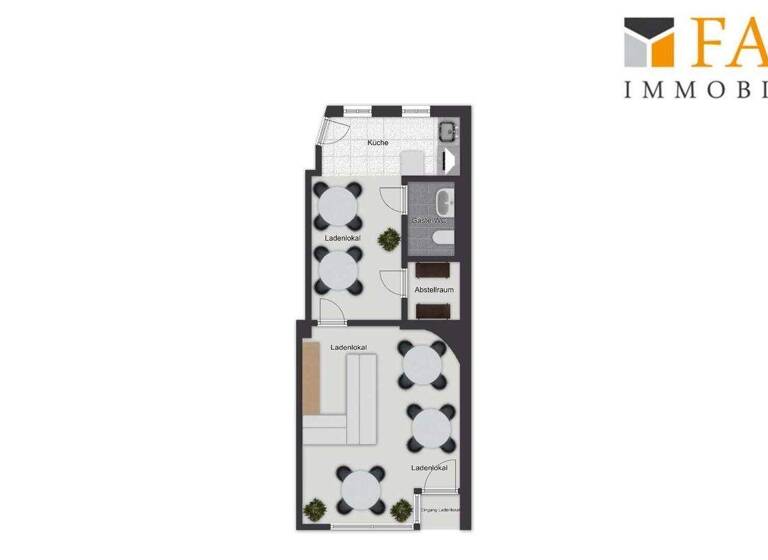 Bürofläche zur Miete provisionsfrei 60 m² Bürofläche Rathausstraße 36 Stolberg Stolberg (Rheinland) 52222