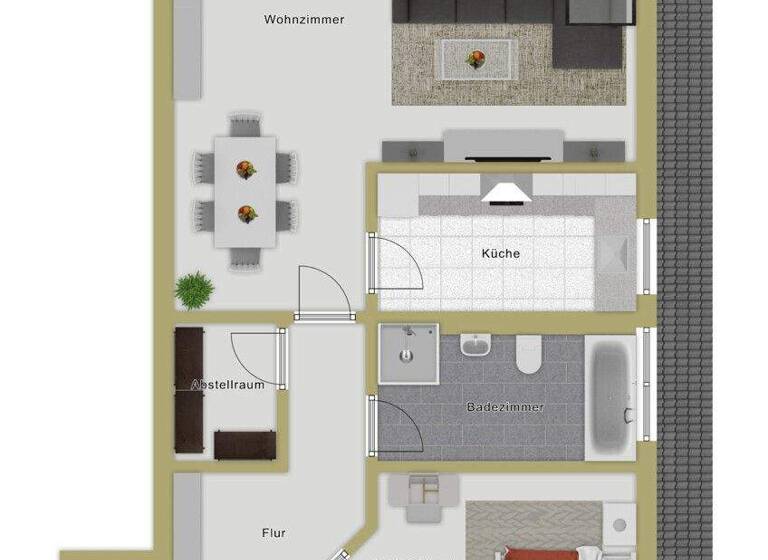 Wohnung zum Kauf 259.000 € 2 Zimmer 61 m² Buch Meckenbeuren 88074