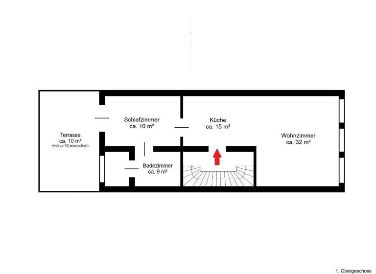 Wohnung zum Kauf 279.000 € 2 Zimmer 65 m² 1. Geschoss Ostertor Bremen 28203