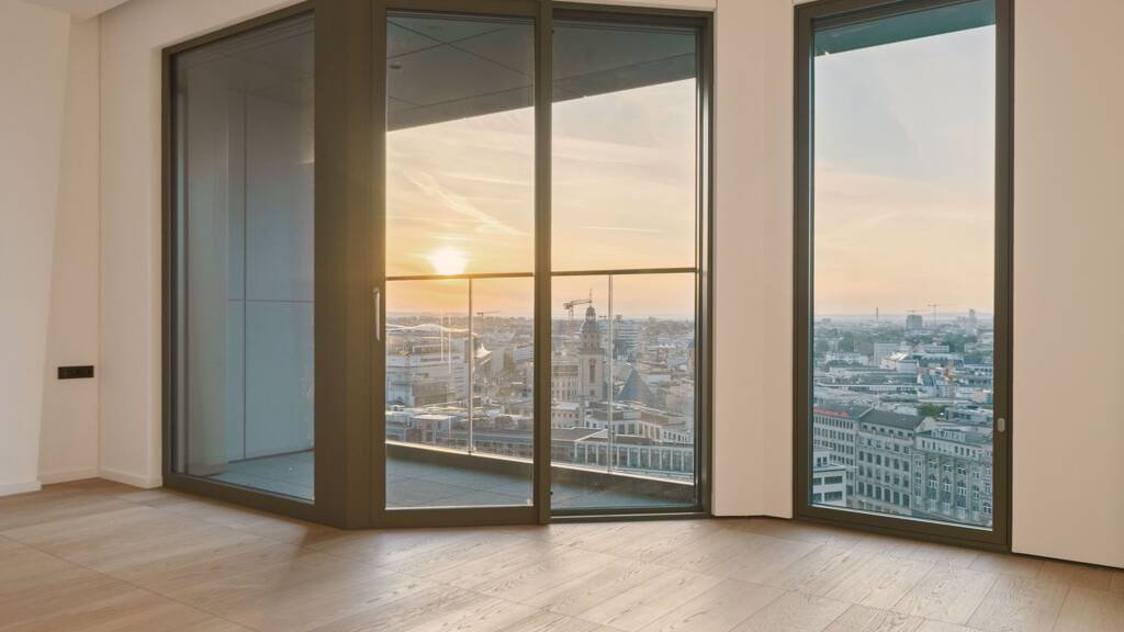 Studio zum Kauf - Erstbezug 799.000 € 1 Zimmer 45,4 m² 12. Geschoss Innenstadt Frankfurt am Main 60311