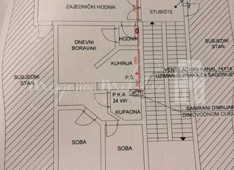 Wohnung zum Kauf 190.000 € 5 Zimmer 57 m² 1. Geschoss Gornji grad - Medvescak