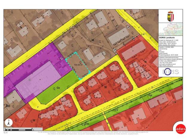 Grundstück zum Kauf 169.000 € 700 m² Grundstück Ried im Innkreis 4910