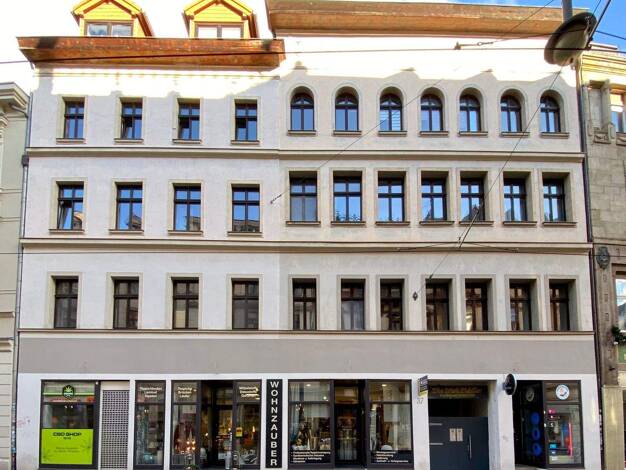 Studio zur Miete 340 € 1 Zimmer 33,6 m² 4. Geschoss frei ab sofort Große Ulrichstraße 37 Altstadt Halle 06108