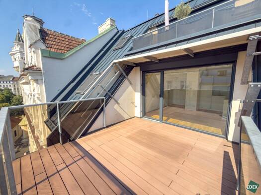 Terrassenwohnung zur Miete 923 € 2 Zimmer frei ab sofort Margareten 1050