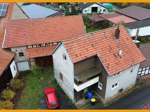 Einfamilienhaus zum Kauf provisionsfrei 79.900 € 4 Zimmer 100 m² 956 m² Grundstück Merzhausen Willingshausen / Merzhausen 34628