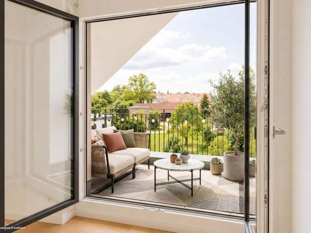 Wohnung zum Kauf - Erstbezug provisionsfrei 769.900 € 3,5 Zimmer 92,7 m² 2. Geschoss Keferloher-Markt-Straße 9b Solalinden Putzbrunn-Oedenstockach 85640
