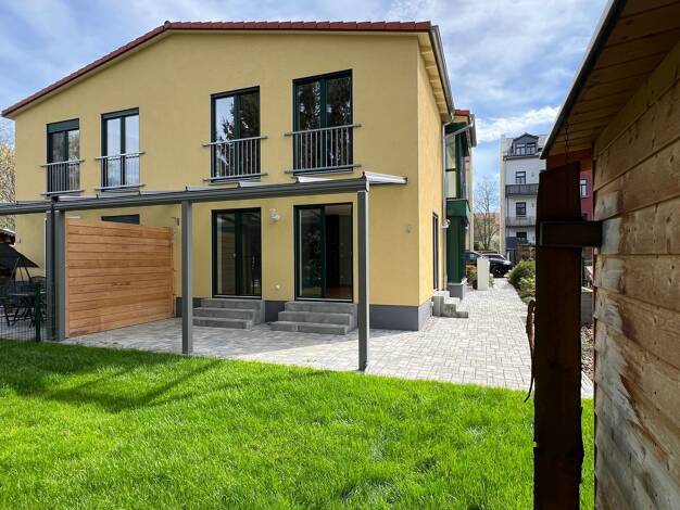 Doppelhaushälfte zum Kauf 429.000 € 4 Zimmer 129 m² 255 m² Grundstück Borsdorf Borsdorf 04451