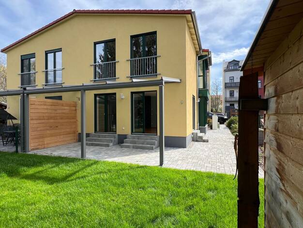 Doppelhaushälfte zum Kauf 429.000 € 4 Zimmer 129 m² 255 m² Grundstück Borsdorf Borsdorf 04451