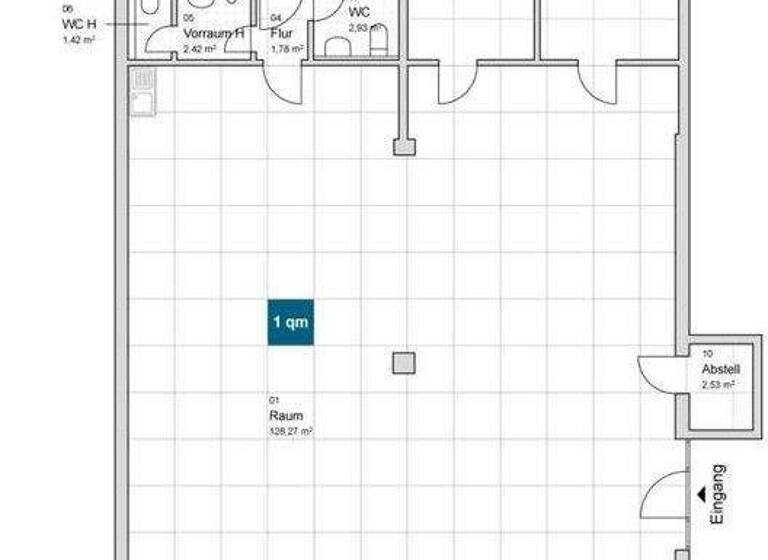 Laden zur Miete provisionsfrei 900 € 1 Zimmer 175,4 m² Verkaufsfläche Herzberger Str. 16 Prohlis-Nord Dresden 01239