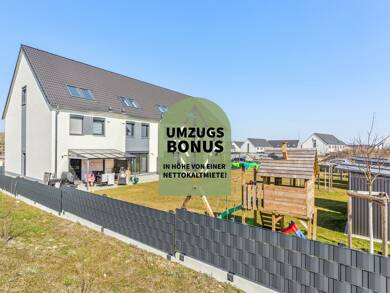 Reihenmittelhaus zur Miete - Neubau 1.595 € 4 Zimmer 146,8 m² 152,8 m² Grundstück Santoker Straße 112 Rüdersdorf Rüdersdorf 15562