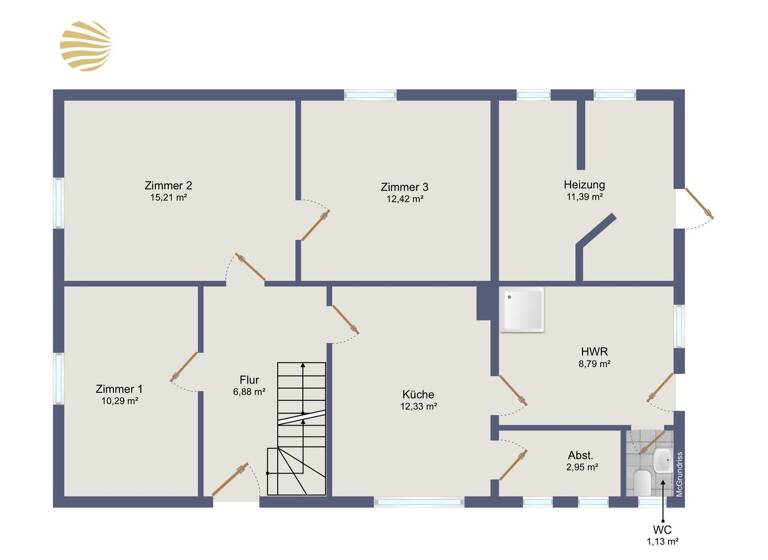 Einfamilienhaus zum Kauf 256.000 € 7 Zimmer 119 m² 1.248 m² Grundstück Husum 25813