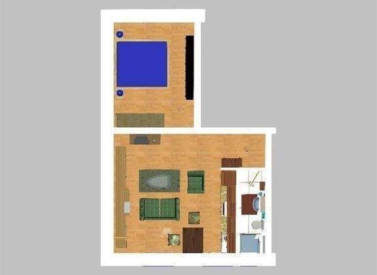 Wohnung zur Miete 770 € 2 Zimmer 42 m² 1. Geschoss Augustastraße 29 Oranienburg 16515