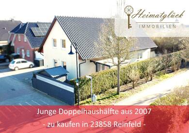 Doppelhaushälfte zum Kauf 359.000 € 3 Zimmer 86,1 m² 474 m² Grundstück Reinfeld (Holstein) 23858