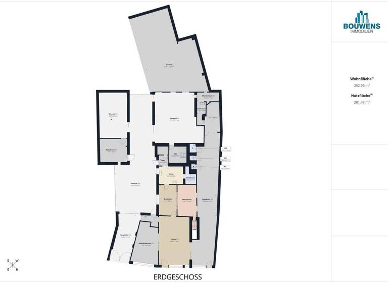 Haus zum Kauf 349.000 € 11 Zimmer 357 m² 1.200 m² Grundstück Höngen Selfkant / Höngen 52538