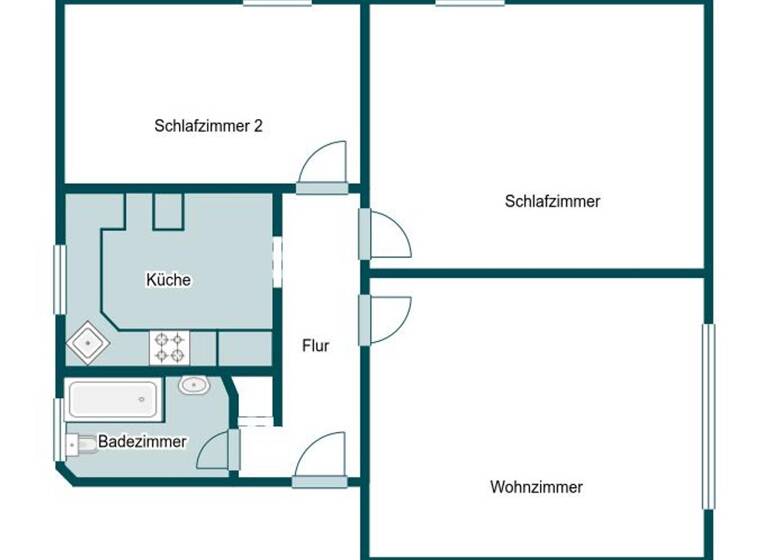 Wohnung zum Kauf 179.000 € 3 Zimmer 80,3 m² 3. Geschoss Schulenburg Langenhagen 30855