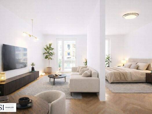 Wohnung zum Kauf - Erstbezug 391.000 € 1,5 Zimmer 35 m² 6. Geschoss Obere Donaustraße 23 Wien 1020
