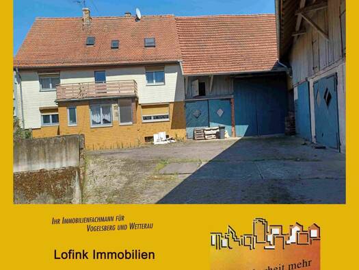 Bauernhaus zum Kauf 95.000 € 14 Zimmer 228 m² 847 m² Grundstück frei ab sofort Bindsachsen Kefenrod 63699