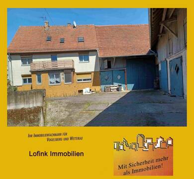 Bauernhaus zum Kauf 95.000 € 14 Zimmer 228 m² 847 m² Grundstück frei ab sofort Bindsachsen Kefenrod 63699