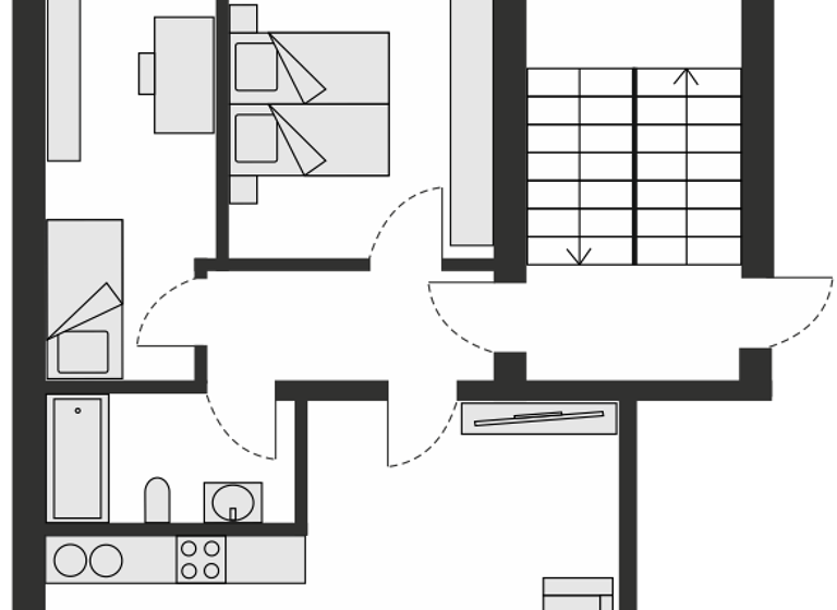 Wohnung zum Kauf provisionsfrei 79.000 € 3 Zimmer 60,6 m² 3. Geschoss frei ab sofort Bergstraße 50 Schloßchemnitz Chemnitz 09113