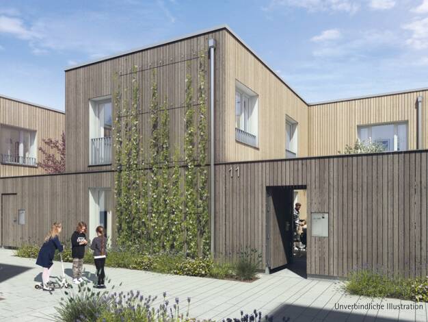 Reihenmittelhaus zum Kauf - Neubau provisionsfrei 715.000 € 5 Zimmer 147,8 m² 147 m² Grundstück Schwester-Melania-Straße 14 Wangen Wangen im Allgäu 88239