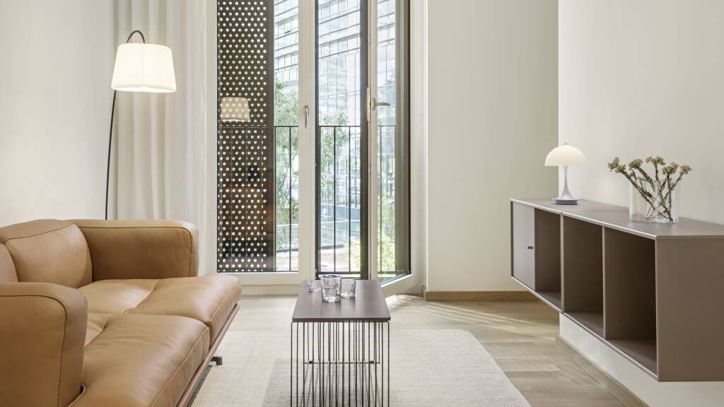 Studio zur Miete - Erstbezug 740 € 1 Zimmer 32,3 m² 11. Geschoss Wien 1220