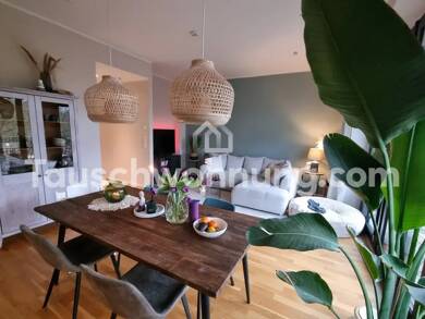 Penthouse zur Miete Tauschwohnung 1.440 € 3 Zimmer 72 m² 3. Geschoss Winterhude Hamburg 22303