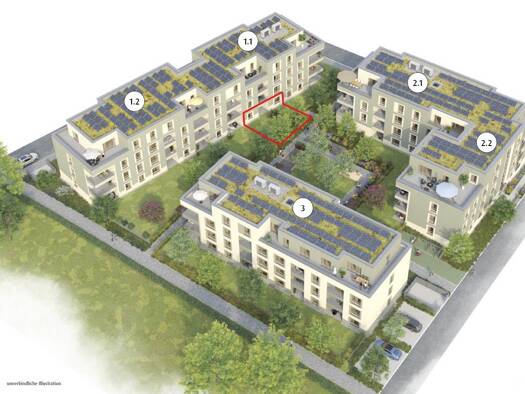Terrassenwohnung zur Miete 1.150 € 2 Zimmer 65,2 m² Geschoss EG/4 frei ab 15.10.2026 Eichenheege 10 Dörnigheim Maintal 63477