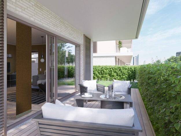 Terrassenwohnung zur Miete - Erstbezug 2.047 € 4 Zimmer 124,5 m² EG frei ab 01.11.2026 Kohlenstraße 31 Zentrum-Süd Leipzig 04107