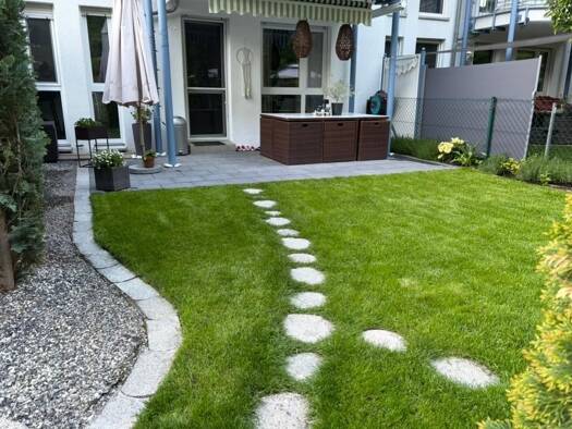 Terrassenwohnung zum Kauf provisionsfrei 420.000 € 3 Zimmer 84 m² Geschoss EG/4 Oberfürberg Fürth 90768