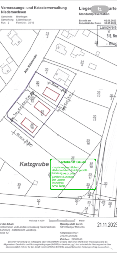 Grundstück zum Kauf 627.000 € 7.500 m² Grundstück Alte Salzstraße 16 Lüdershausen Brietlingen 21382
