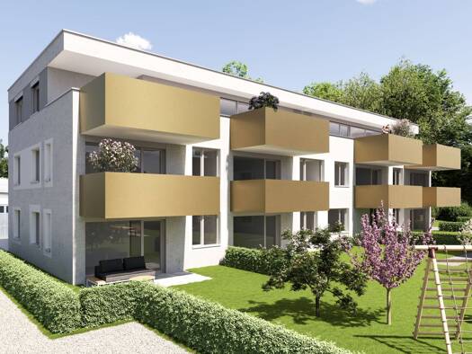 Terrassenwohnung zum Kauf provisionsfrei als Kapitalanlage geeignet 497.306 € 3 Zimmer 71,6 m² Mühlwasen 73 Fußach 6972