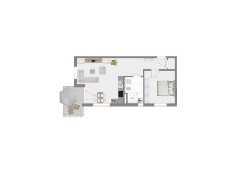 Wohnung zum Kauf 463.890 € 2 Zimmer 68,6 m² Pfersee Augsburg / Pfersee 86157