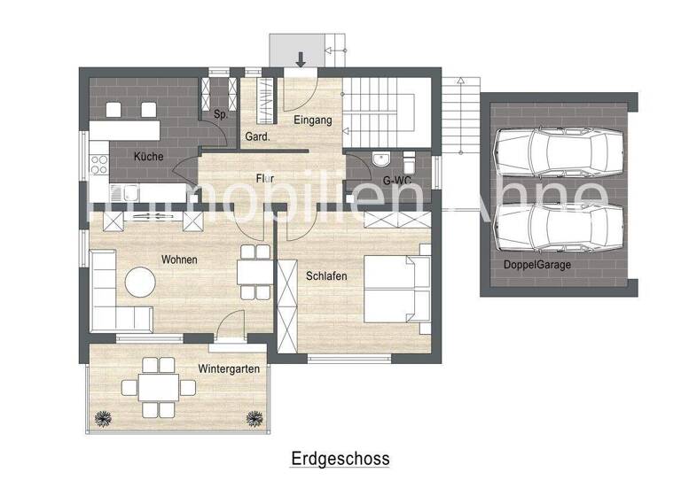 Einfamilienhaus zur Miete 1.700 € 5,5 Zimmer 157 m² 848 m² Grundstück Oberrieden 87769