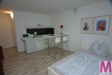 Wohnung zur Miete Wohnen auf Zeit 590 € 1 Zimmer 24 m² frei ab sofort Südstadt Fürth 90763