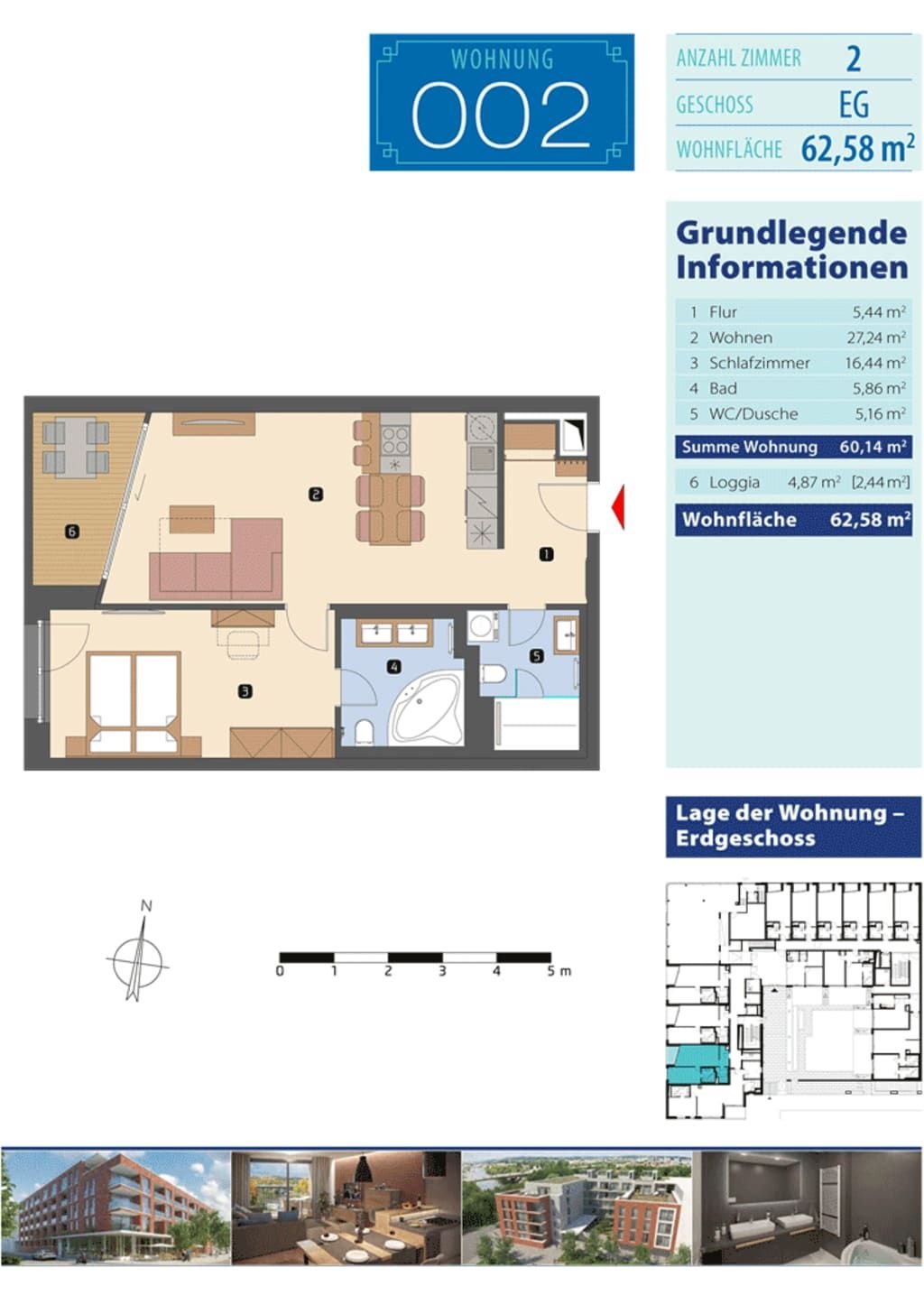 Wohnung zur Miete Wohnen auf Zeit 2.400 € 3 Zimmer 62,6 m²<br/>Wohnfläche 23.12.2024<br/>Verfügbarkeit Babostr. Innerer Osten Regensburg 93055