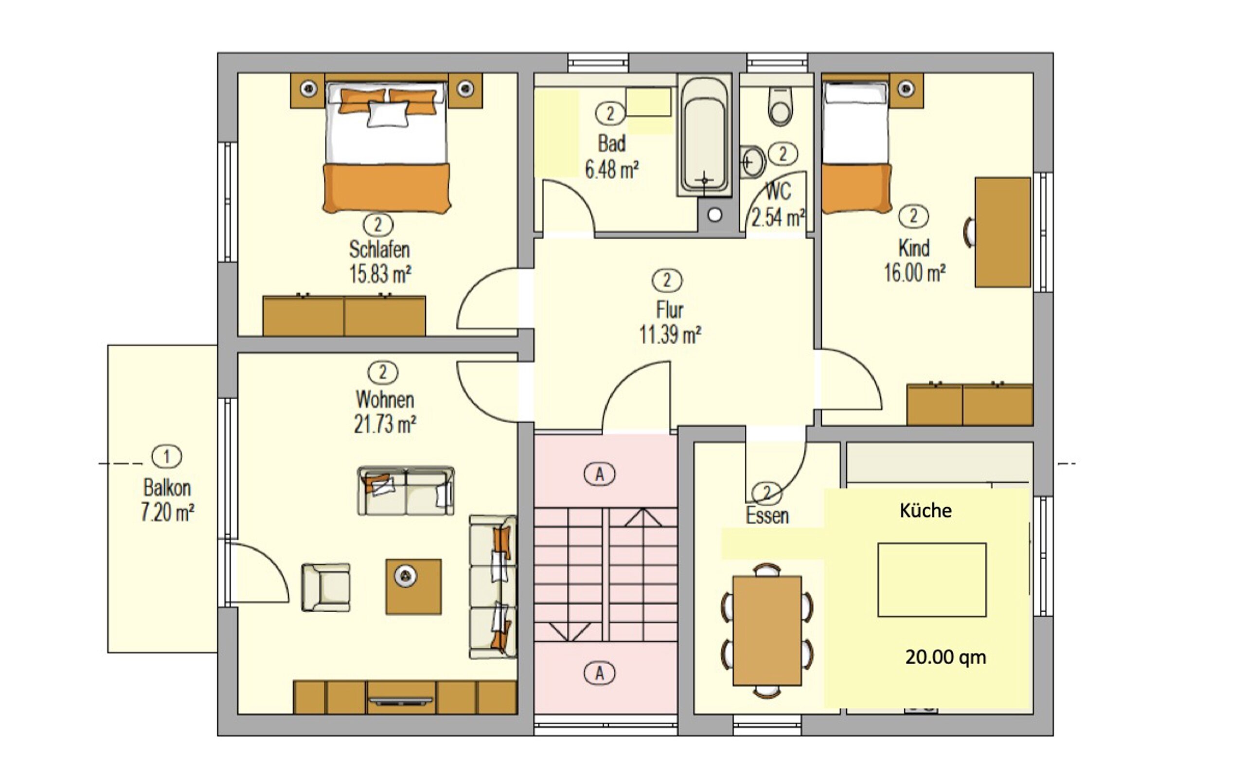 Wohnung zur Miete Wohnen auf Zeit 2.100 € 3 Zimmer 94 m²<br/>Wohnfläche 24.12.2024<br/>Verfügbarkeit Im Brunnenfeld 0 Palmbach Karlsruhe - Palmbach 76228