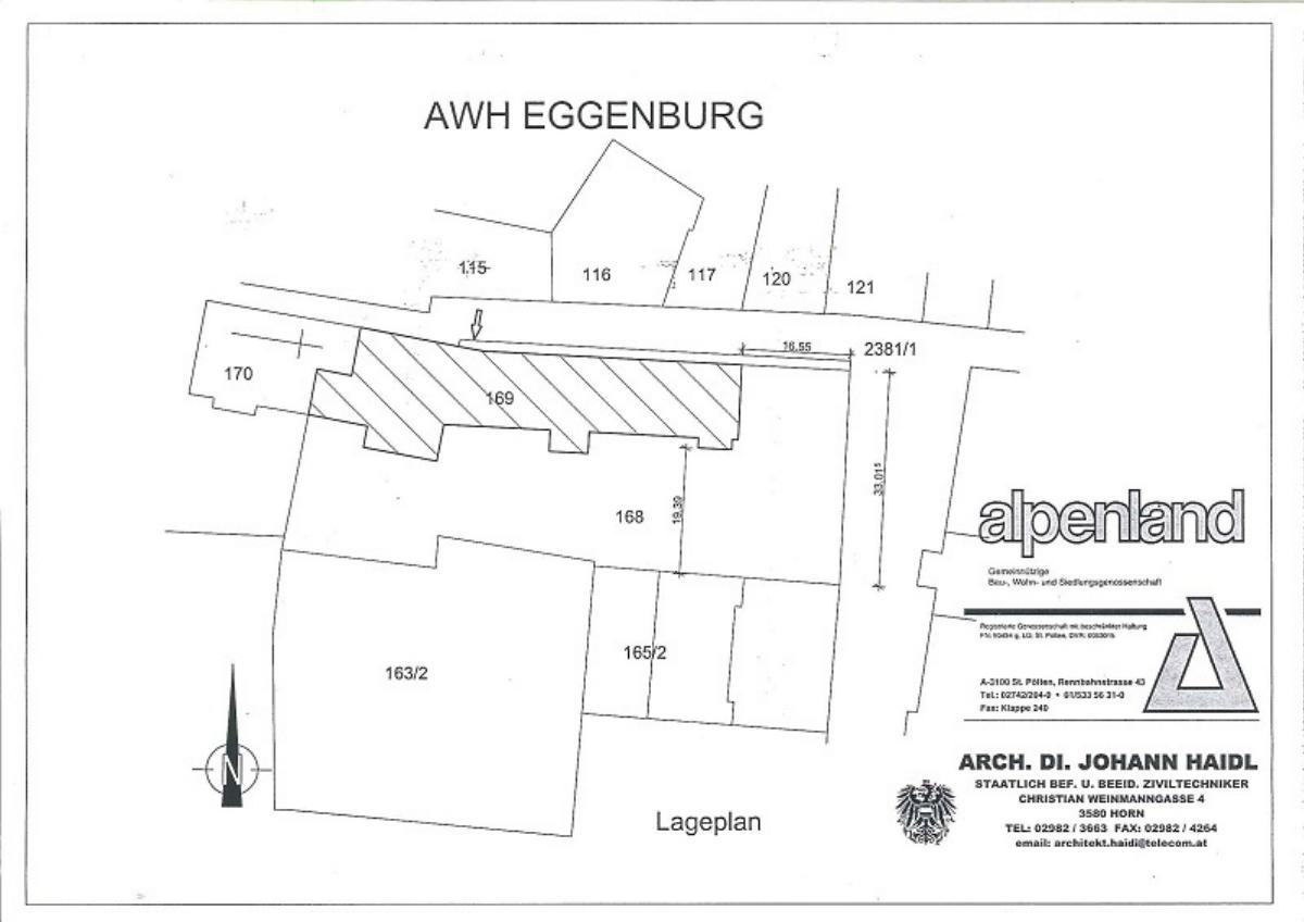 Wohnung zur Miete 904 € 3 Zimmer 76,2 m²<br/>Wohnfläche 31.03.2025<br/>Verfügbarkeit Eggenburg 3730