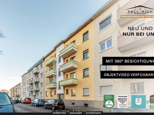 Wohnung zum Kauf 289.000 € 3 Zimmer 83 m² 3. Geschoss Mühlburg Karlsruhe 76185