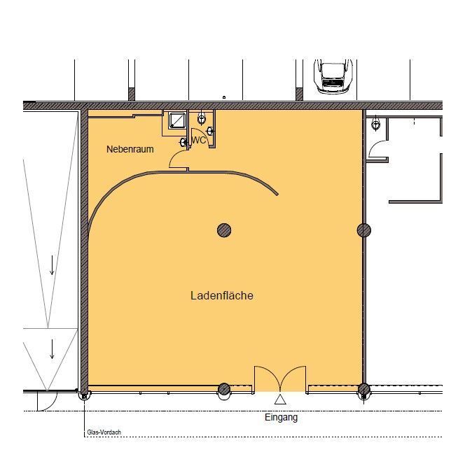 Ladenfläche zur Miete 22 € 154 m²<br/>Verkaufsfläche Altstadt / St. Sebald Nürnberg , Mittelfr 90403