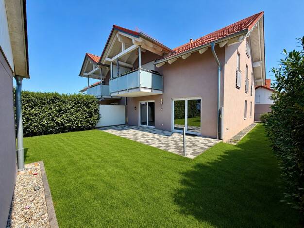 Terrassenwohnung zum Kauf 345.000 € 3 Zimmer 75 m² EG frei ab sofort Berghamstraße 4 Öd Mehring 84561