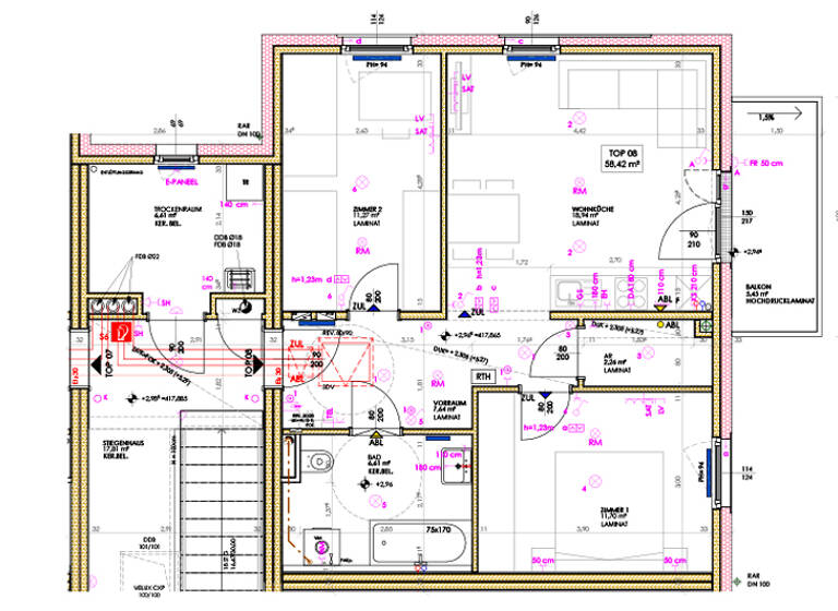 Wohnung zur Miete 745 € 58,4 m² Weitersfeld 369/Top 8 Weitersfeld, Niederösterreich 2084