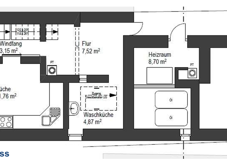 Doppelhaushälfte zum Kauf 125.000 € 4 Zimmer 108 m² 330 m² Grundstück frei ab sofort Brettenfeld Rot am See 74585