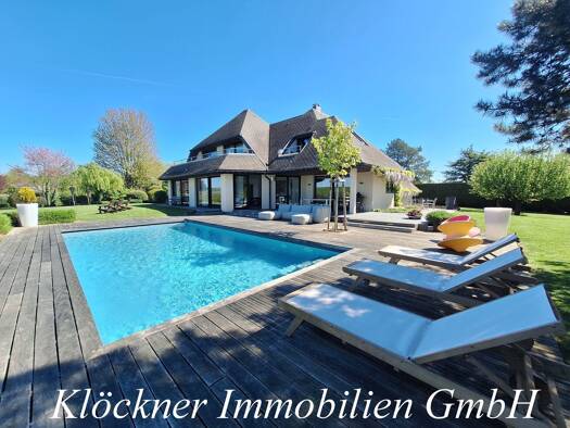 Einfamilienhaus zum Kauf 1.350.000 € 6 Zimmer 360 m² 3.500 m² Grundstück Habkirchen Mandelbachtal 66399