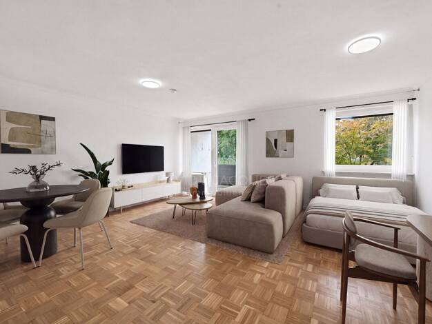 Studio zum Kauf 325.000 € 1 Zimmer 42 m² 1. Geschoss Thalk.Obersendl.-Forsten-Fürstenr.-Solln München 81479