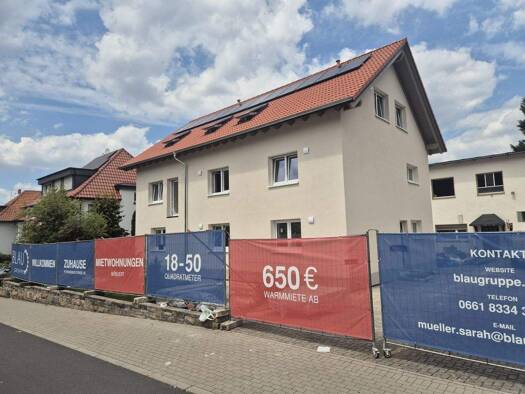 Wohnung zur Miete 850 € 2 Zimmer Petersberger Straße 109 Petersberg Petersberg 36100