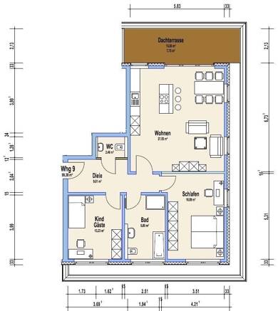 Wohnung zur Miete 1.100 € 3 Zimmer 100 m² 2. Geschoss frei ab 01.08.2025 Burgsteinfurt Steinfurt 48565