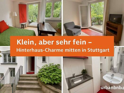 Wohnung zur Miete Wohnen auf Zeit 850 € 1 Zimmer 19 m² frei ab 13.02.2026 Urbanstrasse 0 Mitte Stuttgart-Zentrum 70190